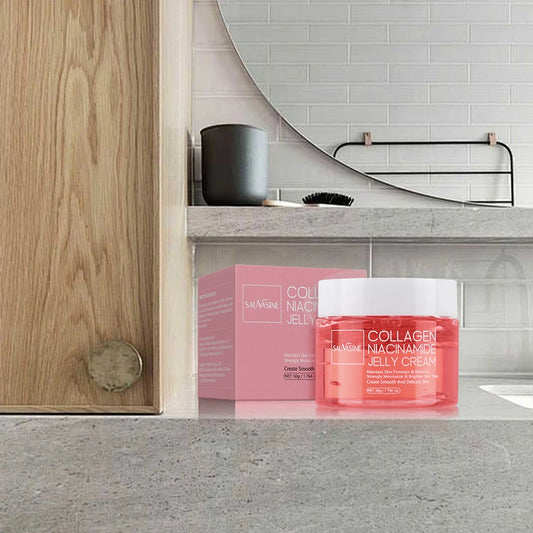 Crème de gelée de collagène éclaircissante et liftée