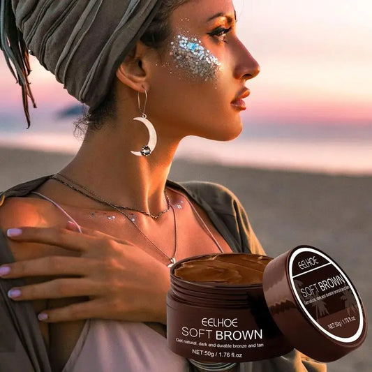 Crème accélérateur de bronzage Gel bronzant brun intensive Lotion