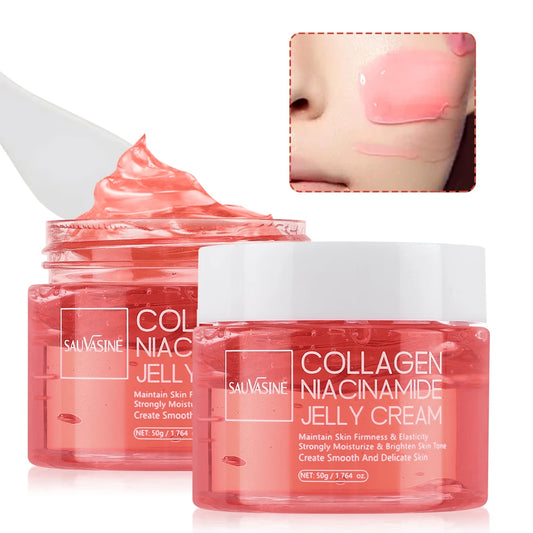 Crème de gelée de collagène éclaircissante et liftée